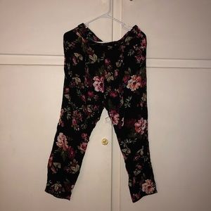 Floral Work pants